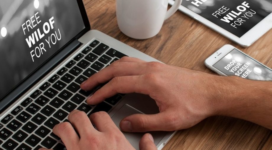 Website desktop tablet mobiel