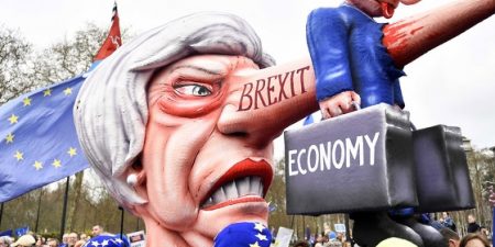Brexit strijd economie ondernemer protest