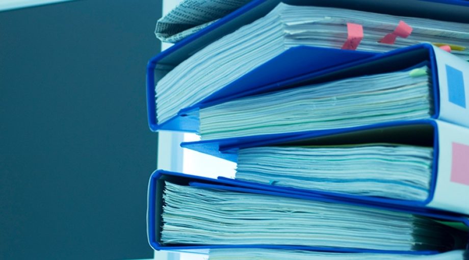 Administratie werk