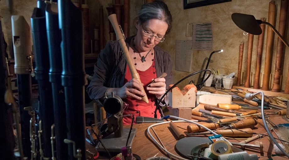 Adriana Breukink blokfluitmaker Frans Nikkels