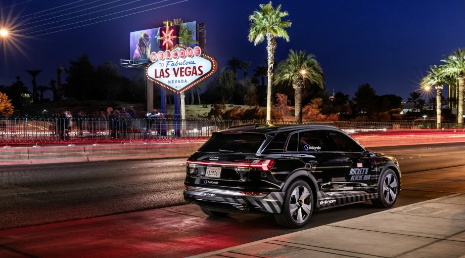Audi CES autorit interactieve game vr virtual reality passagiers bestuurders consumer elektronics show