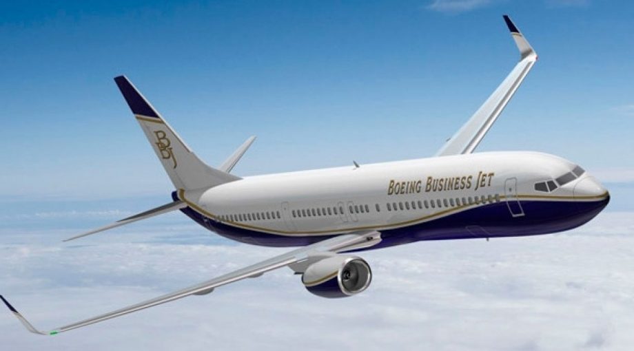 Boeing business jet