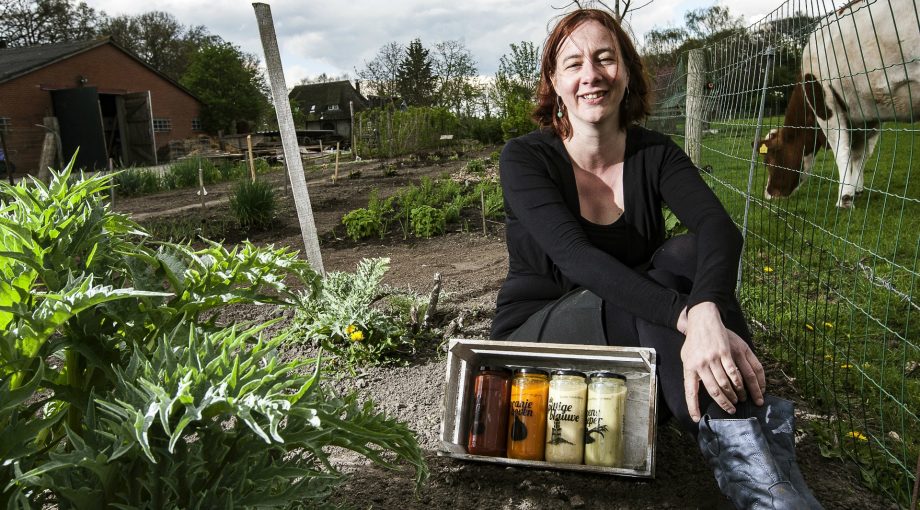 Boer aan tafel Janneke Donders