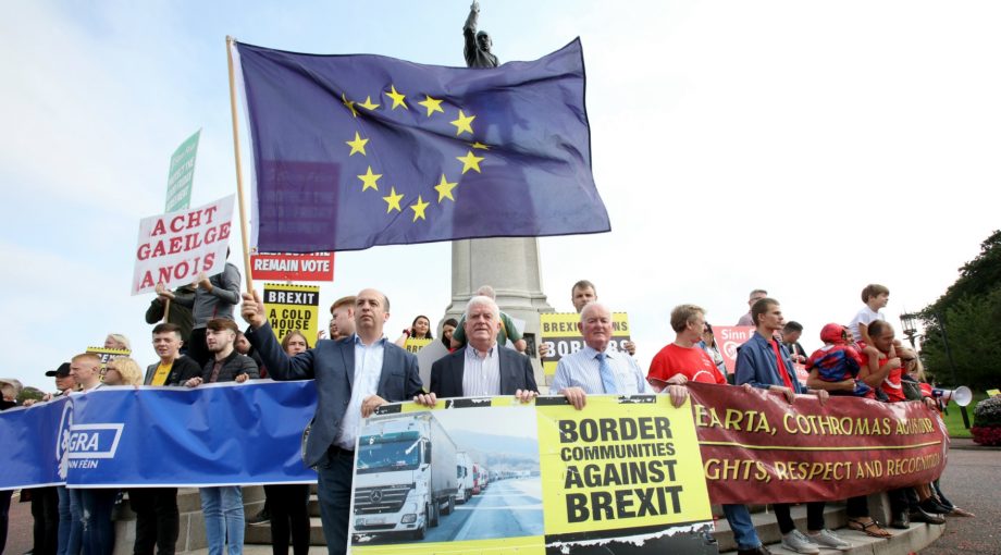 Brexit protest Belfast ANP