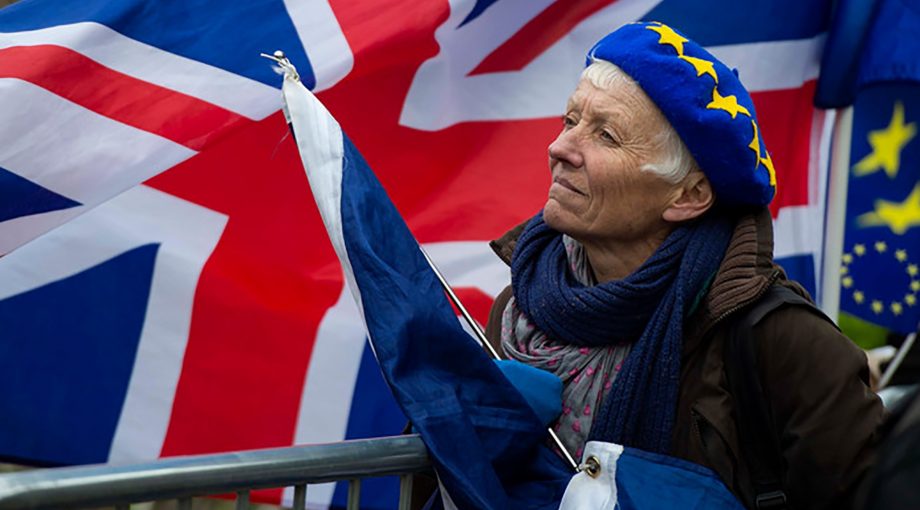 Brexit protesten