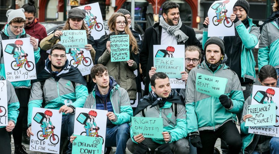 Deliveroo protest