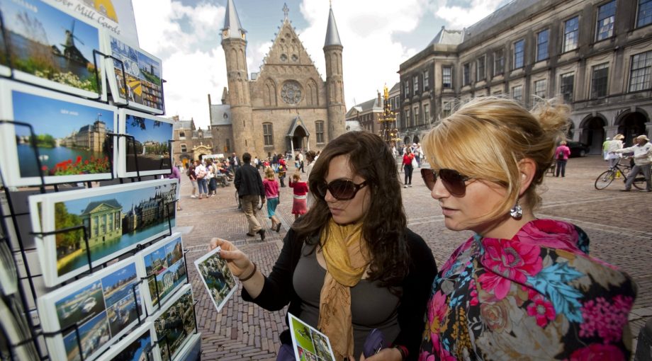 Den Haag Binnenhof toeristen