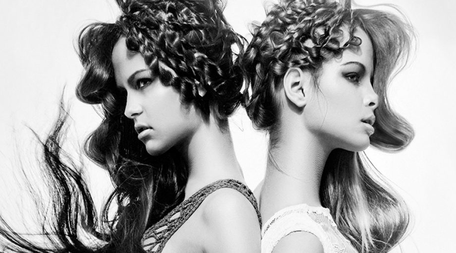 Dochters Petra van den Burg Indy en Zara Coiffure Award 2016 Richard Monsieurs 2