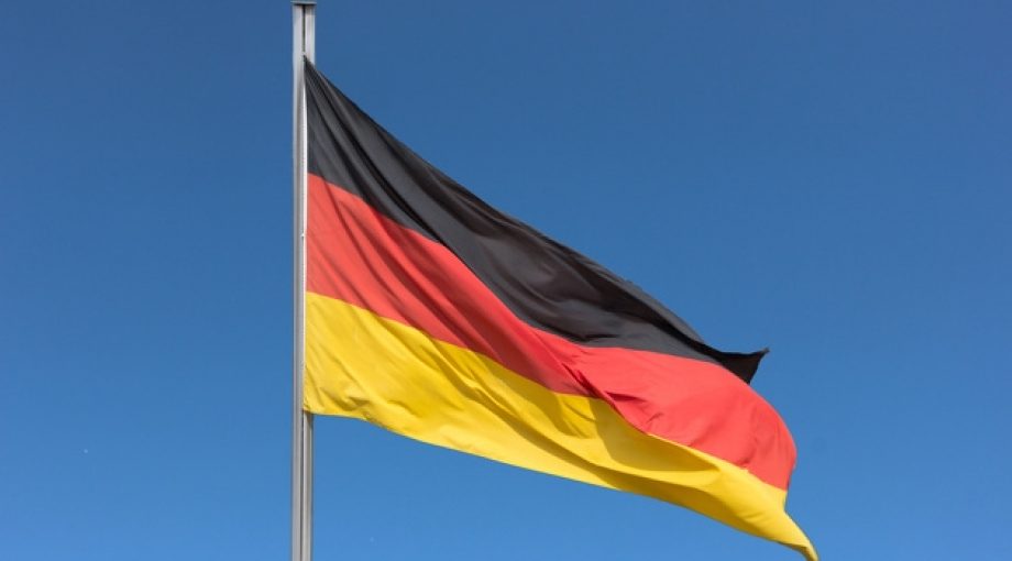 Duitse vlag Stock
