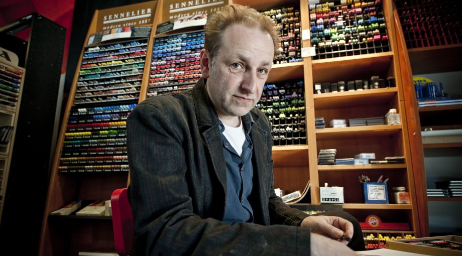Eigenaar Breugel Art Supplies Emiel Muijderman