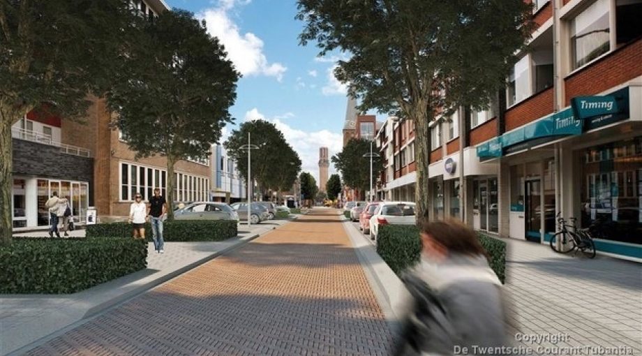 Enschedesestraat hoek beursstraat gemeentehengelo