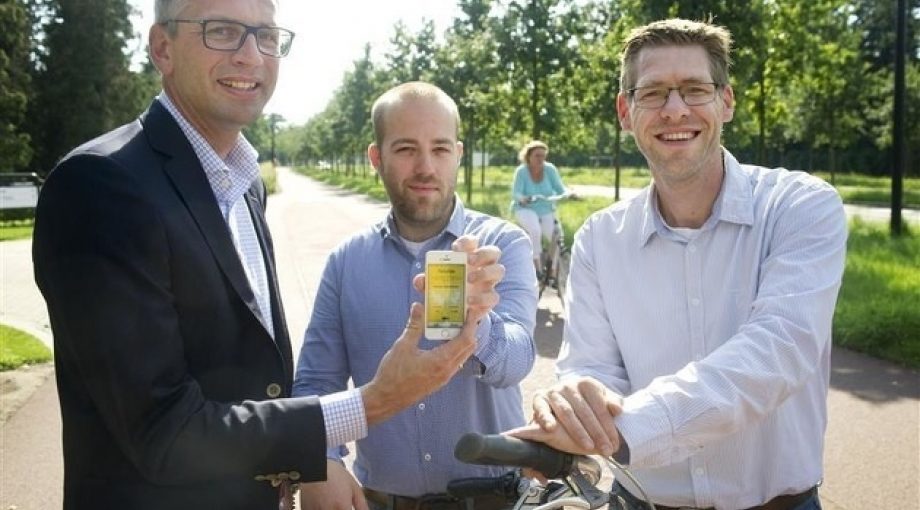 Fietsapp Willem Scheper Bram Menting Marcel Bijlsma Frans Nikkels