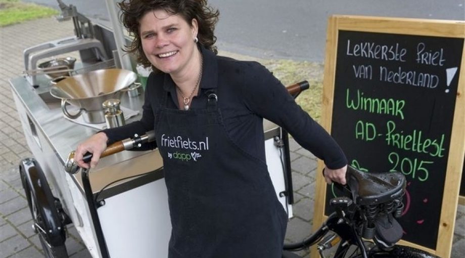 Frietfiets Marielle Kroondijk Frans Nikkels
