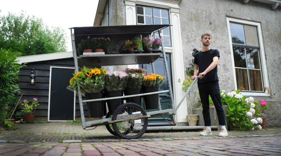Gijs Joziasse Veere bloemenkar