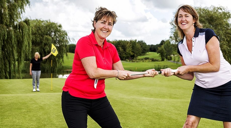 Golfbaan zussen