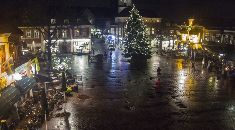 Groote Markt Oldenzaal Kerst Marieke Bakker