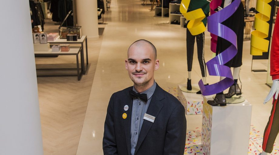 Hudson Bay Tilburg met storemanager Bob Ghielen