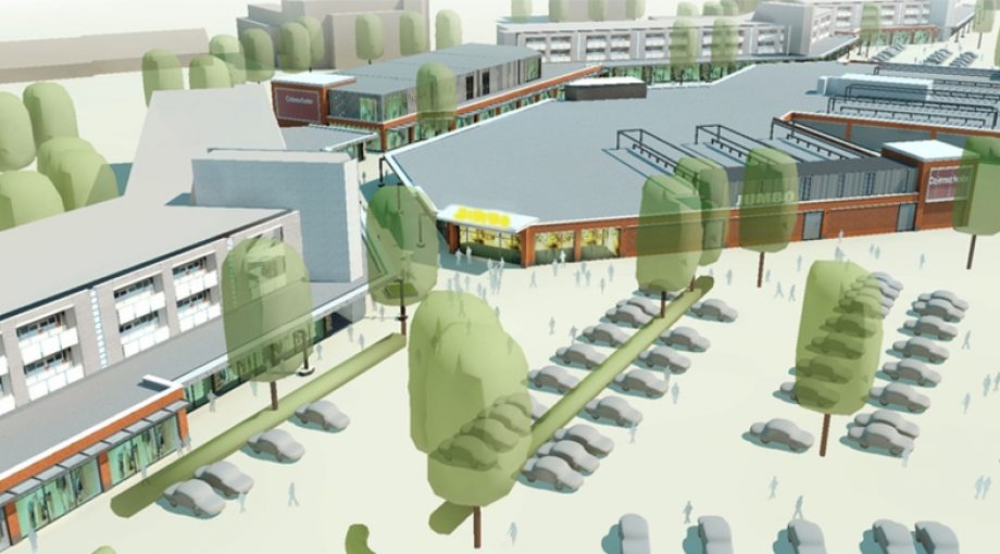Impressie winkelcentrum Colmschate Deventer