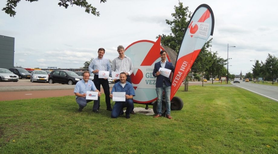 Initiatiefnemers stem voor glasvezel