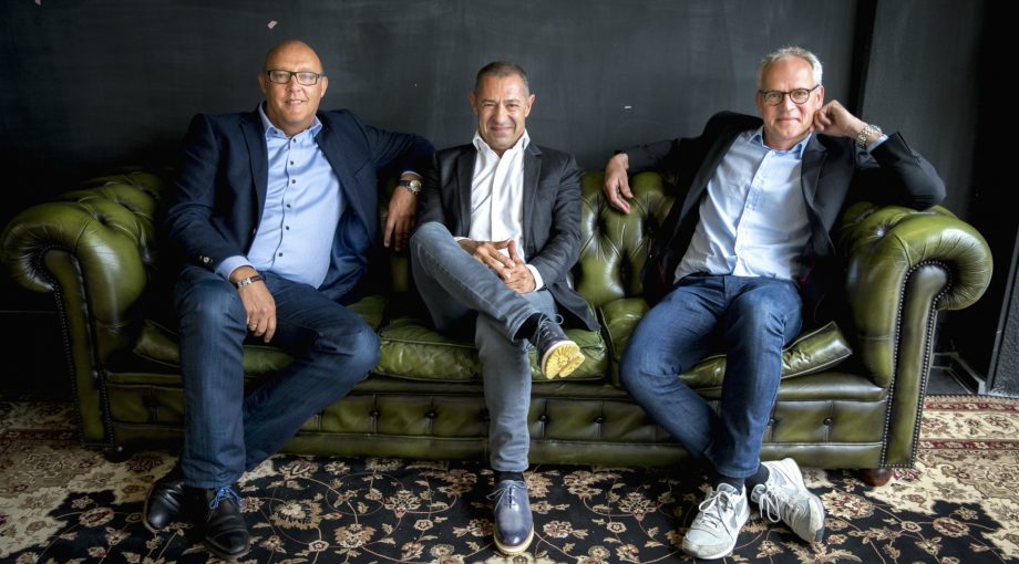 Jaco Scheffers Roland Kahn en Ronald van Zetten VD