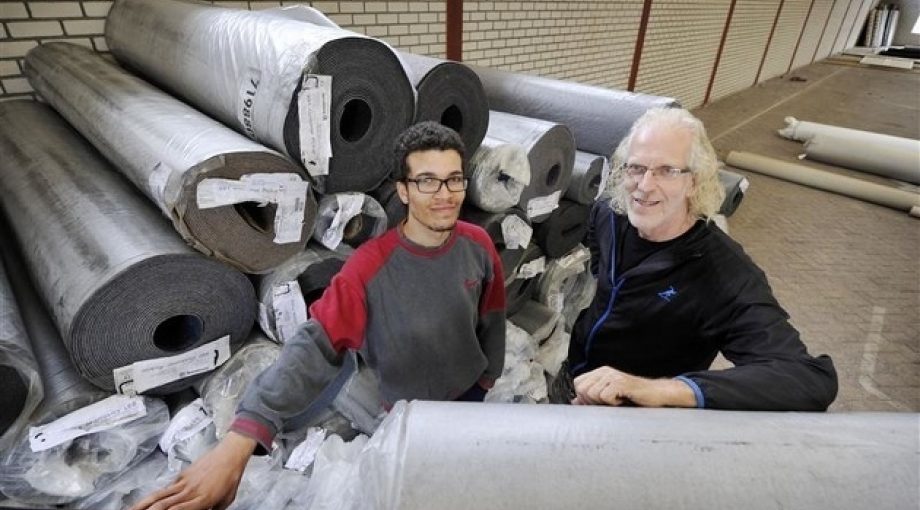 Jan Buisman en zoon Jordy Carlo ter Ellen