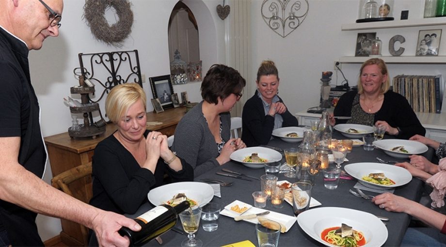 Jan Stegeman huiskamerrestaurant food sharing hobbykok airdnd
