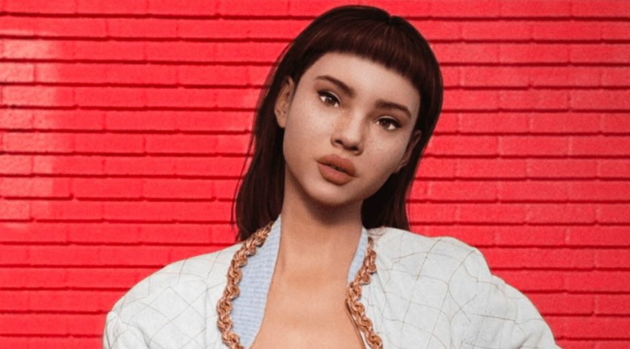 Lil Miquela virtuele influencer instagram 3 D model 4