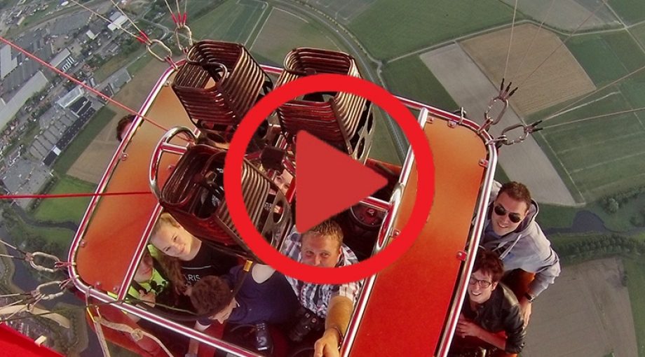 Luchtballonvaart video