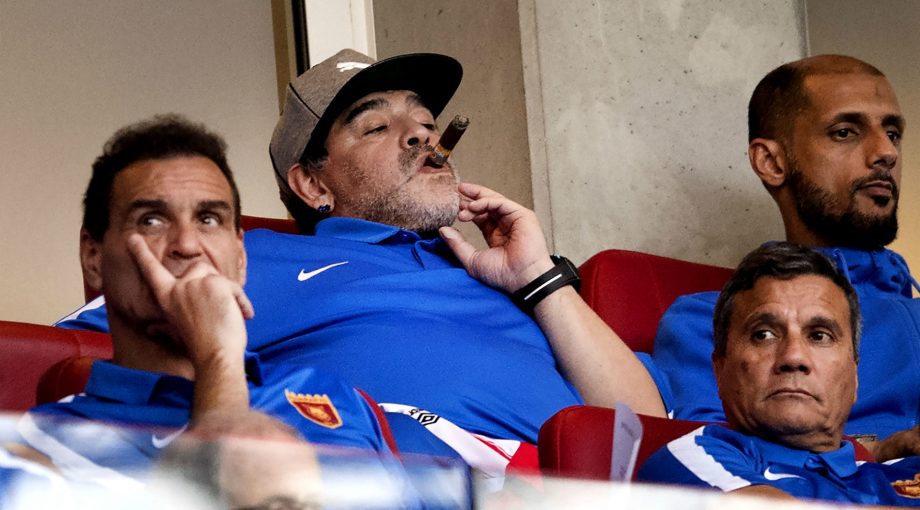 Maradona Bavaria reclame Lieshout PSV Marco van basten