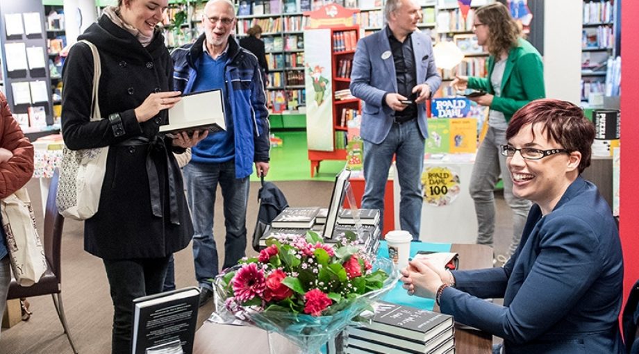 Marieke Nijkamp signeersessie Emiel Muijderman