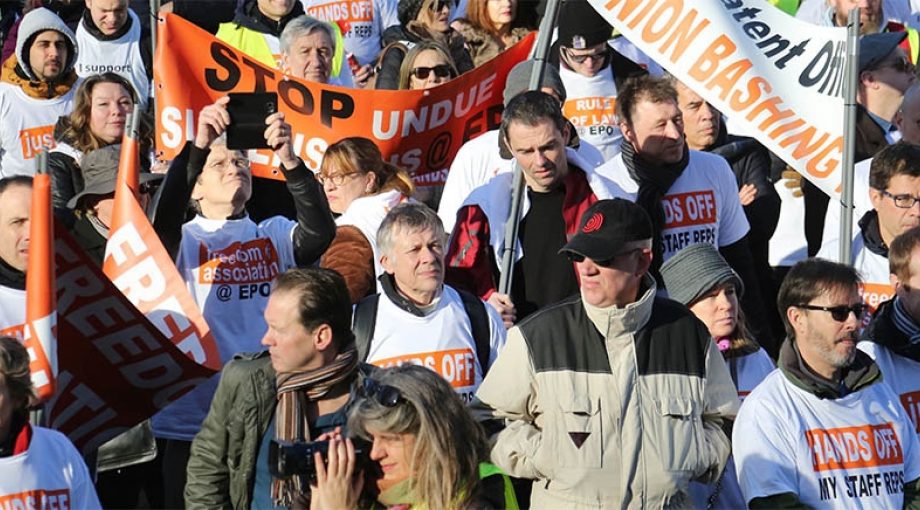Octrooibureau Den Haag Protest Rijswijk 1065