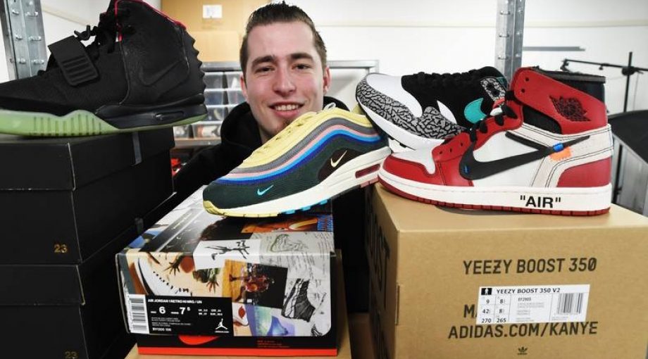 Oosterhouter Kars de Boer sneaker ondernemer