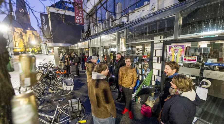 Pinkpopkaartje bij Boekhandel Broekhuis Emiel Muijderman