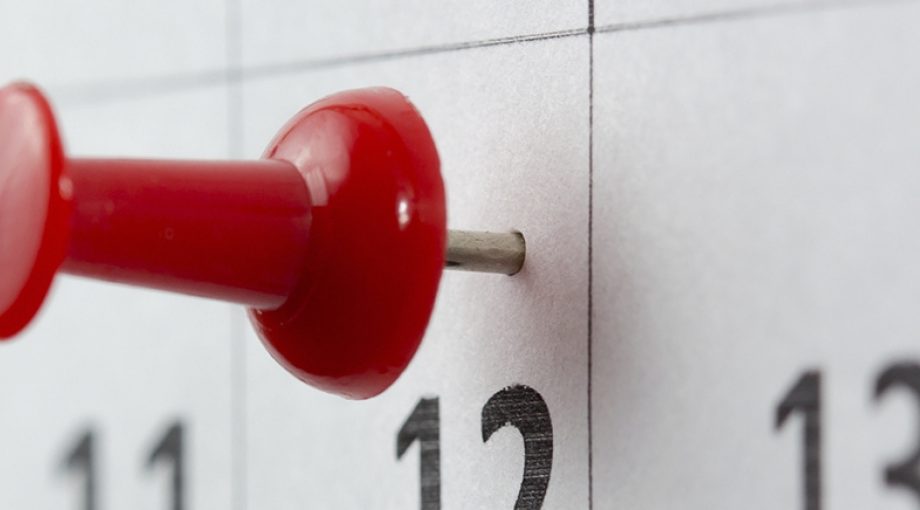 Punaise Prikbord Kalender thinkstock