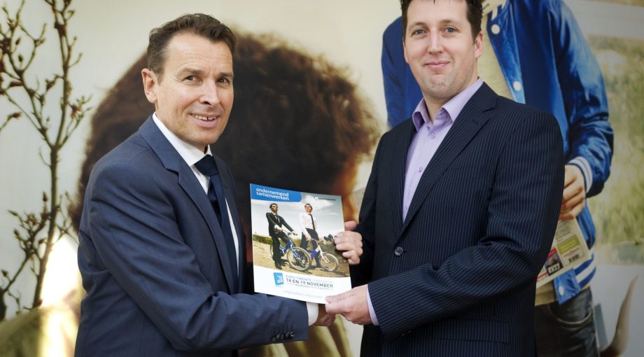 Raymond Kettering rechts van Intercept BV Frans Nikkels