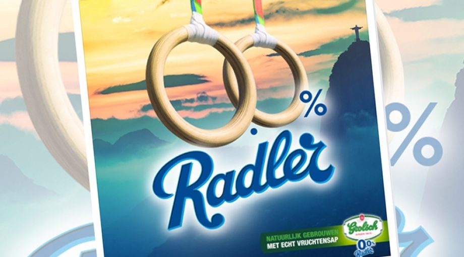 Reclame Grolsch Yuri van Gelder