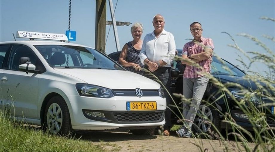 Rijschoolhouder Rob en Nel Lars Smook