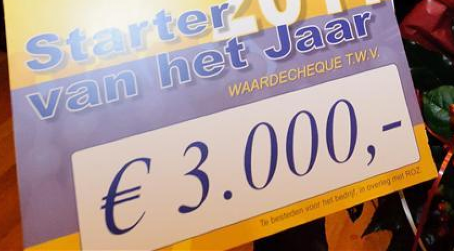 Starter van het Jaar Chrisitian van der Meij