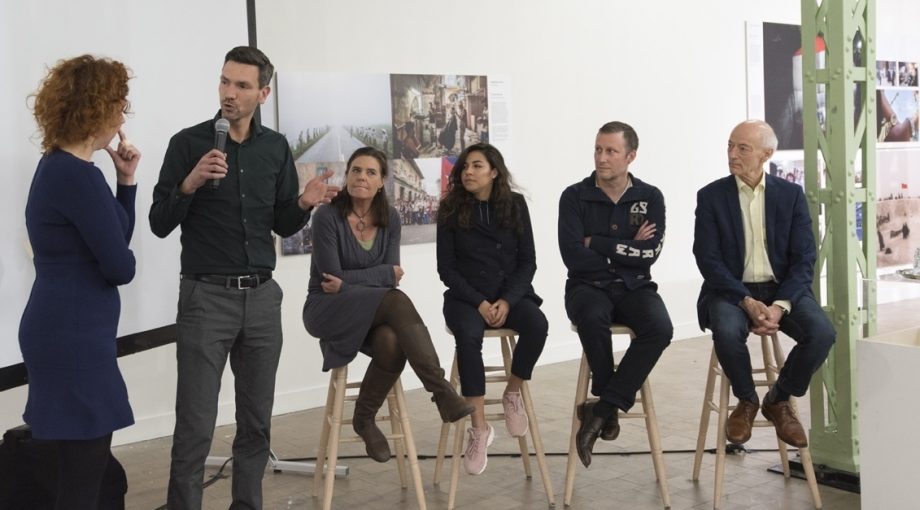 Sudio Clack Klimaatplein in gesprek met publiek