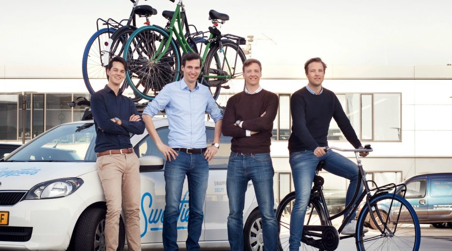 Swapfiets Groepsfoto Oprichters