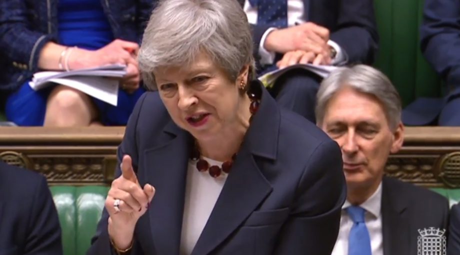 Theresa May brexit 27 maart 2019