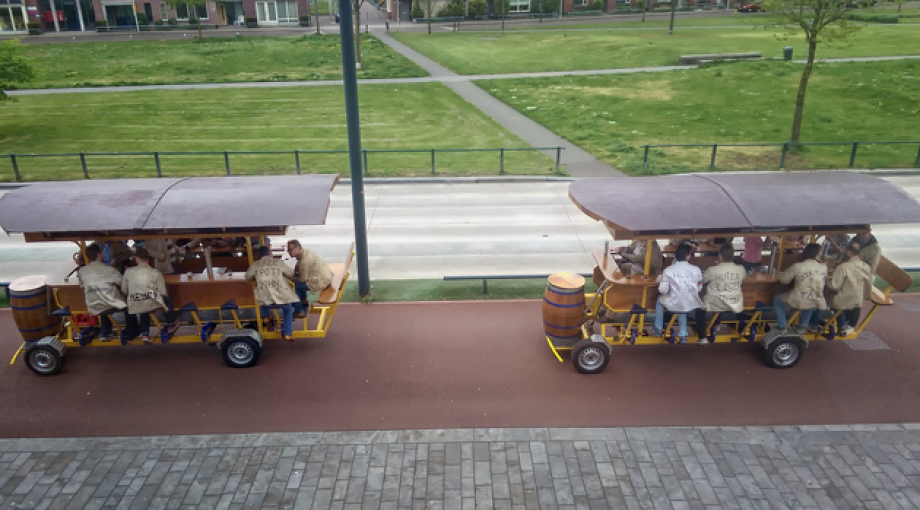 Toeristen Roombeek Eddy van t Westende