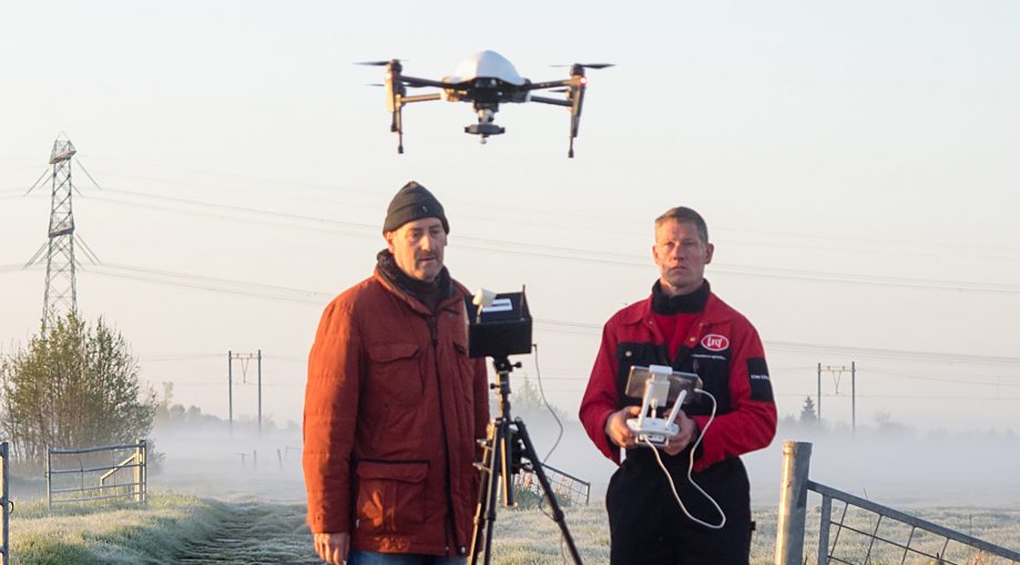 Vogeldrone foto MARTIN SHARROTT