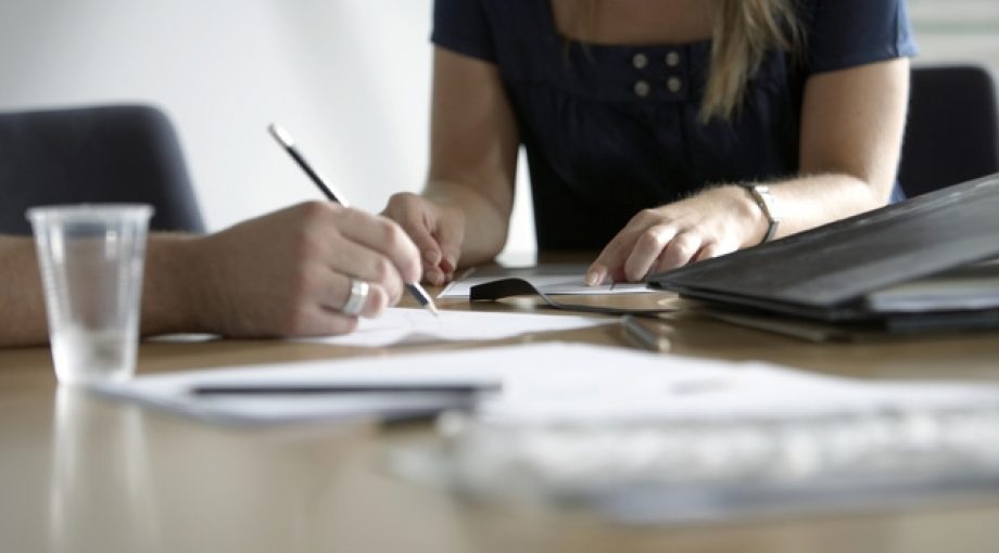 Werk kantoor zaken Thinkstock