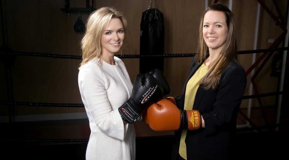 Zakenvrouwen Wieteke in het Veld en Patricia van der Zalm