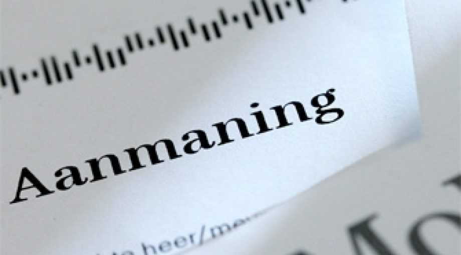 Aanmaning 335