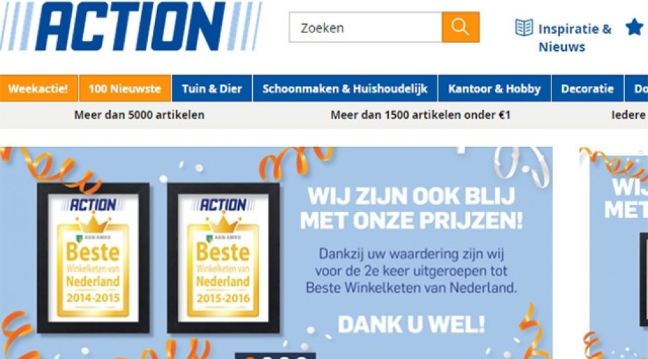 Action keten abn amro webshop award nederland 2015 335