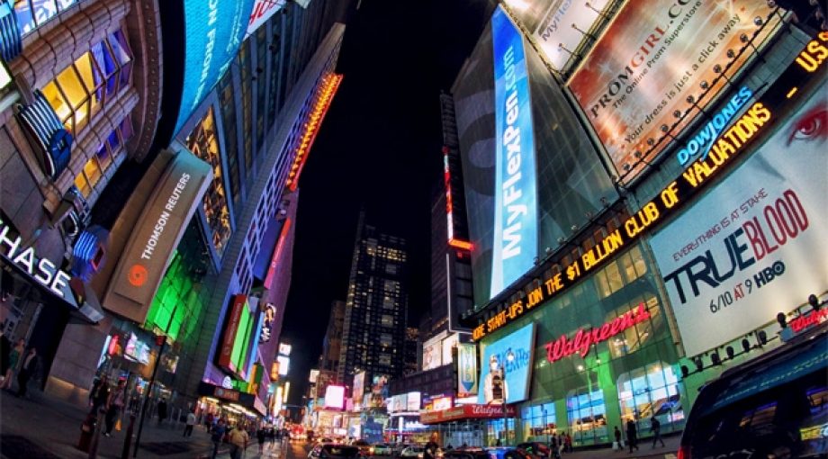Advertentie budget neon reclame 335