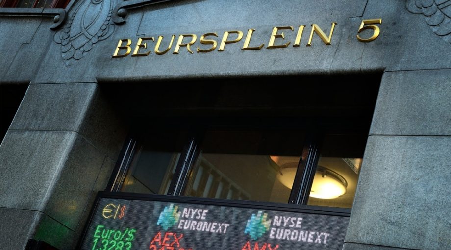 Aex beursplein groot