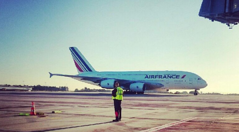 Airfrance takeoff middelgroot